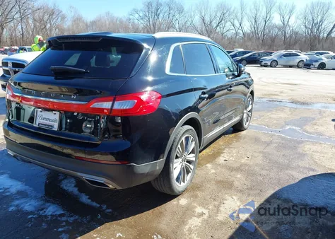 2018 Lincoln Mkx Reserve z USA, uszkodzony, nr VIN 2LMPJ8LP1JBL38719